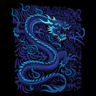 Kapuzensweatjacke Blue Dragon
