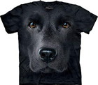 T - Shirt Schwarzer Labrador