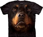 T - Shirt Rottweilergesicht