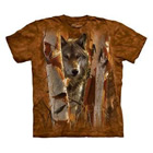 T-Shirt Wolf im Wald