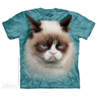 T-Shirt Grimmige Katze