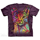 T-Shirt Coloured Cat
