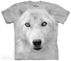 T-Shirt Weißer Wolf