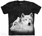 T-Shirt Weiße Wölfe
