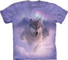 T-Shirt Wölfe im Schnee
