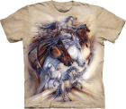 T-Shirt Indianerpferde