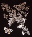 Damen - Top Schmetterlinge 2 - 8 XL