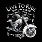 T-Shirt Live to Ride